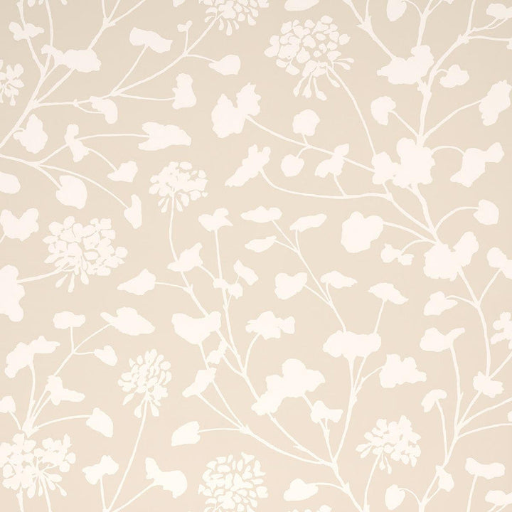 Pennick Neutral 5010541 by Schumacher Designer Wallpaper Moon River 13.5" - Swanky Fabrics -
