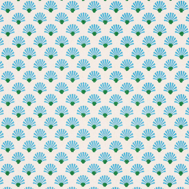 Bellini Indoor/Outdoor Lagoon 83050 by Schumacher Designer Fabric Isola Indoor/Outdoor 2.88" - Swanky Fabrics -