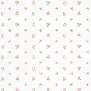 Margie Floral Rose 5014742 by Schumacher Wallpaper
