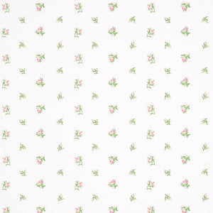 Margie Floral Rose 5014742 by Schumacher Wallpaper