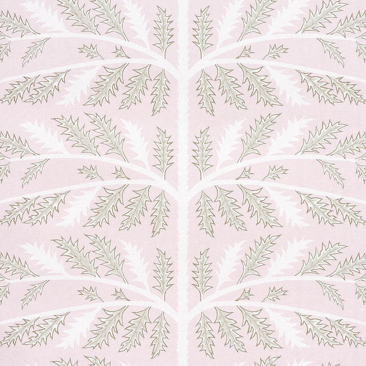 Thistle Rose 5014952 by Schumacher Designer Wallpaper Neisha Crosland 27.0" - Swanky Fabrics -