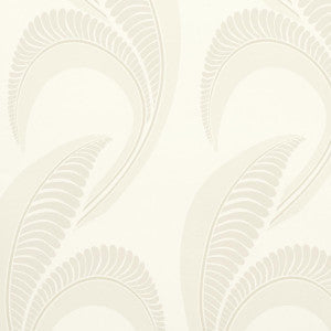 Banana Leaf Ivory 5014981 by Schumacher Wallpaper