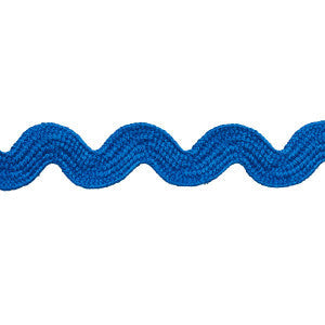 Ric Rac Tape Medium Dark Blue 82716 by Schumacher Trim