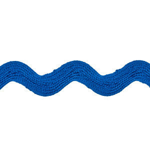 Ric Rac Tape Large Dark Blue 82726 by Schumacher Trim