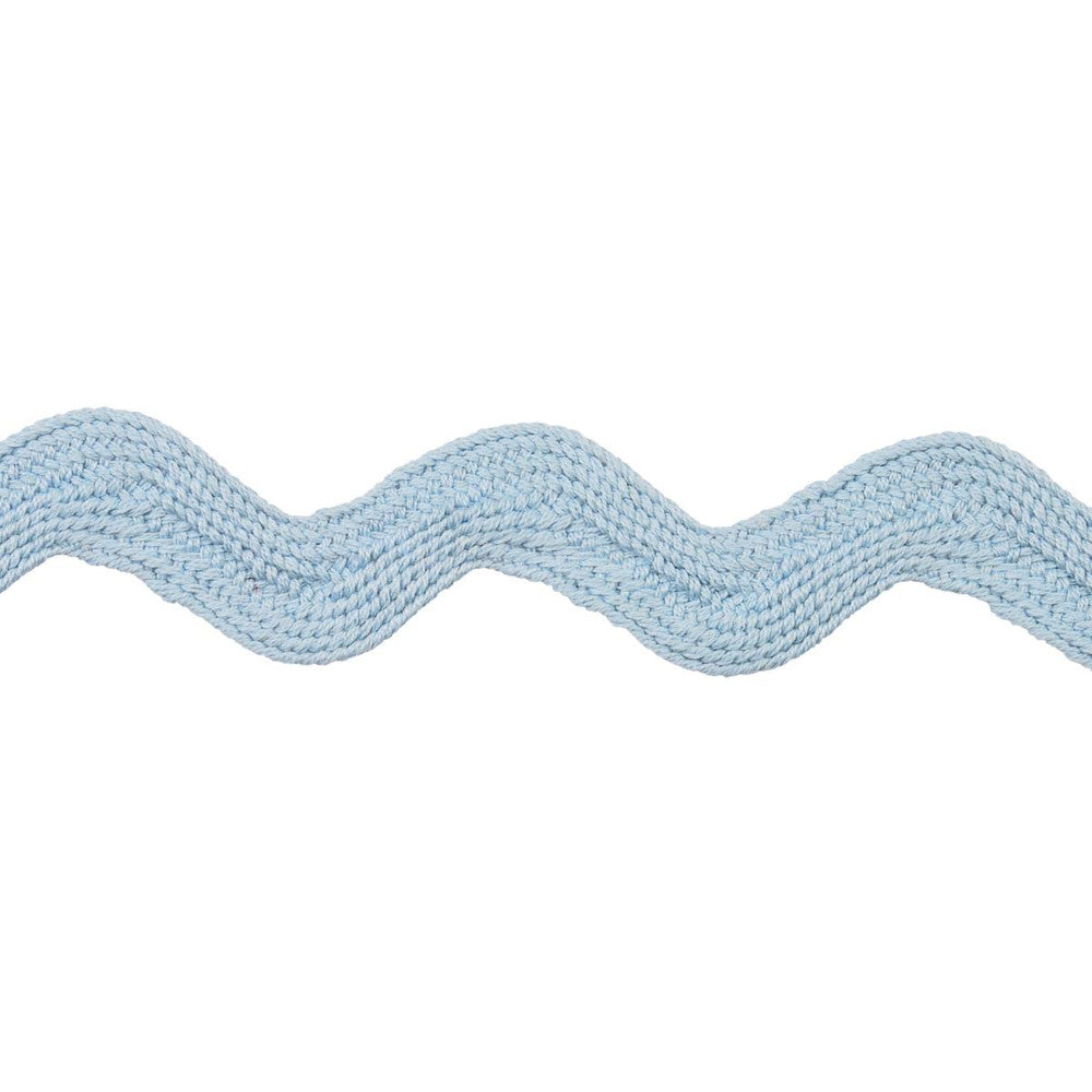 Ric Rac Tape Large Pale Blue 82727 by Schumacher Trim New Old-Fashioned - Fabric Carolina -