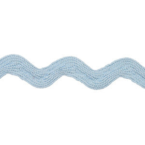 Ric Rac Tape Large Pale Blue 82727 by Schumacher Trim