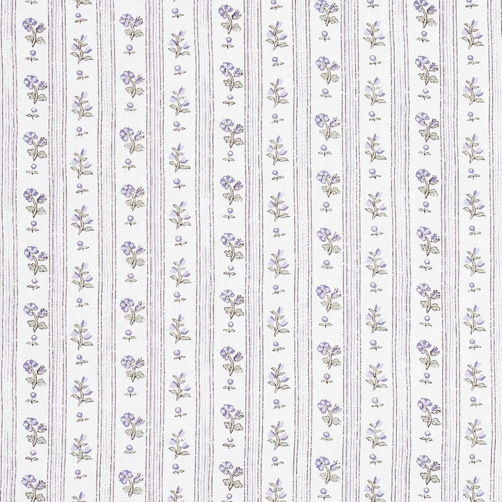 Cabanon Stripe Violet 175964 by Schumacher Fabric New Old-Fashioned 6.0" - Fabric Carolina -