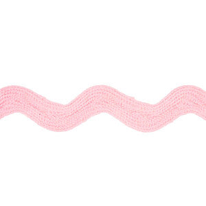 Ric Rac Tape Large Pale Pink 82720 by Schumacher Trim