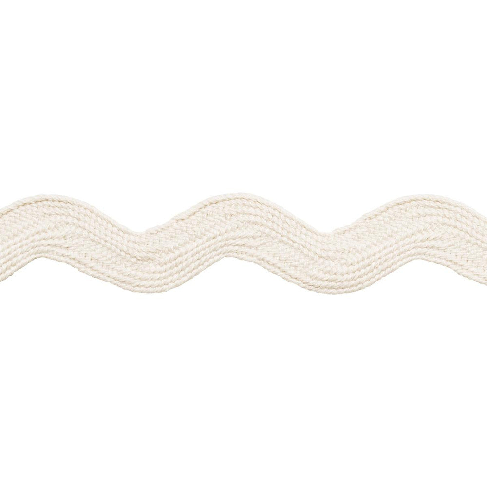 Ric Rac Tape Large Ivory 82725 by Schumacher Trim New Old-Fashioned - Fabric Carolina -