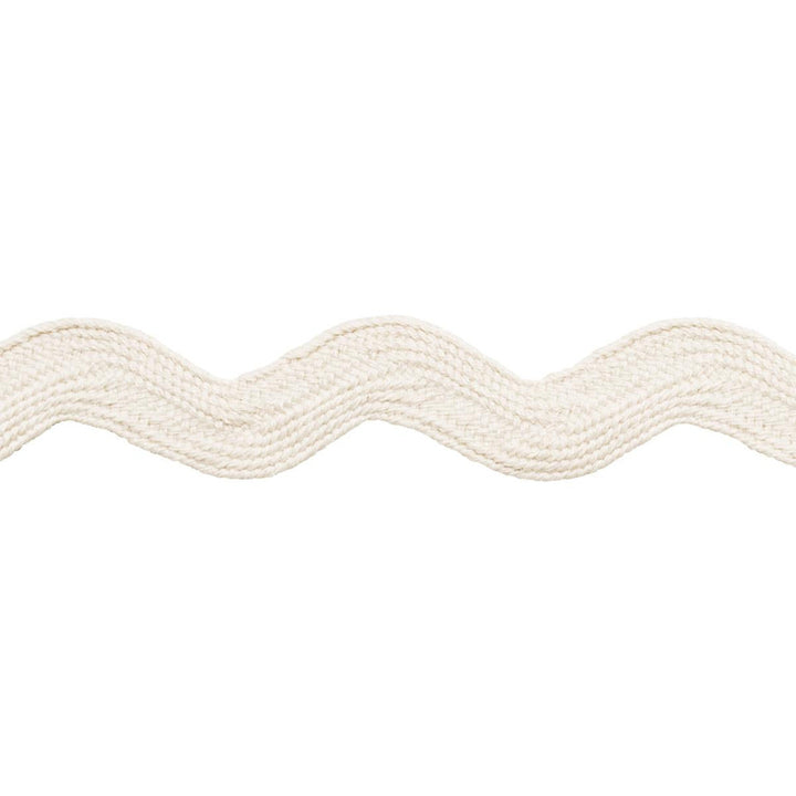 Ric Rac Tape Large Ivory 82725 by Schumacher Trim New Old-Fashioned - Fabric Carolina -