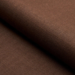 Piet Performance Linen Brown 82594 by Schumacher Fabric