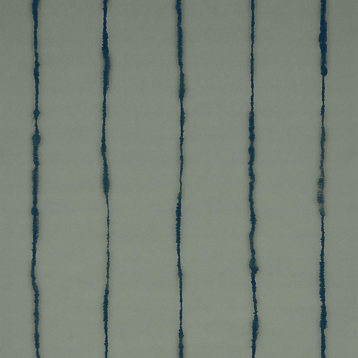Ephemera Teal Gray 5014872 by Schumacher Wallpaper Backdrop 27.0" - Fabric Carolina -