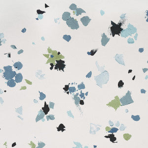 Fairfarren Teal 5014880 by Schumacher Wallpaper