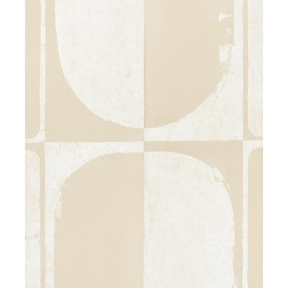 The Cloisters Warm White 5014900 by Schumacher Wallpaper Backdrop 108.0" - Fabric Carolina -