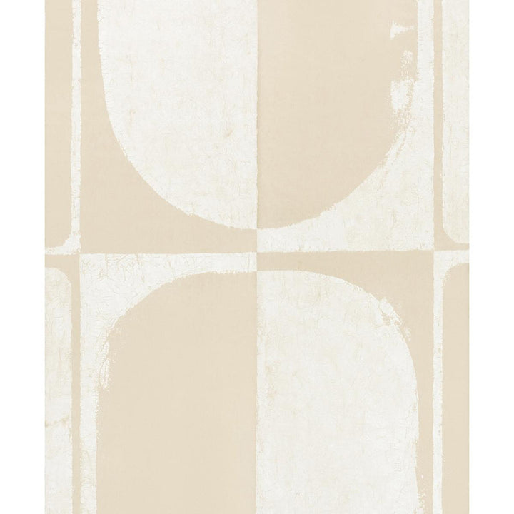 The Cloisters Warm White 5014900 by Schumacher Wallpaper Backdrop 108.0" - Fabric Carolina -