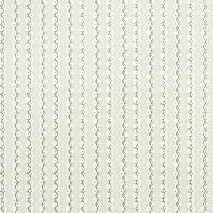 Centipede Stripe Pumice 5015071 by Schumacher Wallpaper