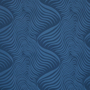 Sauvage Navy 5014152 by Schumacher Wallpaper