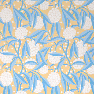 Rubus Yellow 5013331 by Schumacher Wallpaper