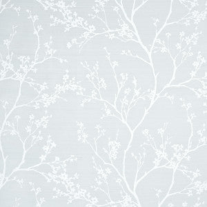 Twiggy Silk Ice 180500 by Schumacher Fabric