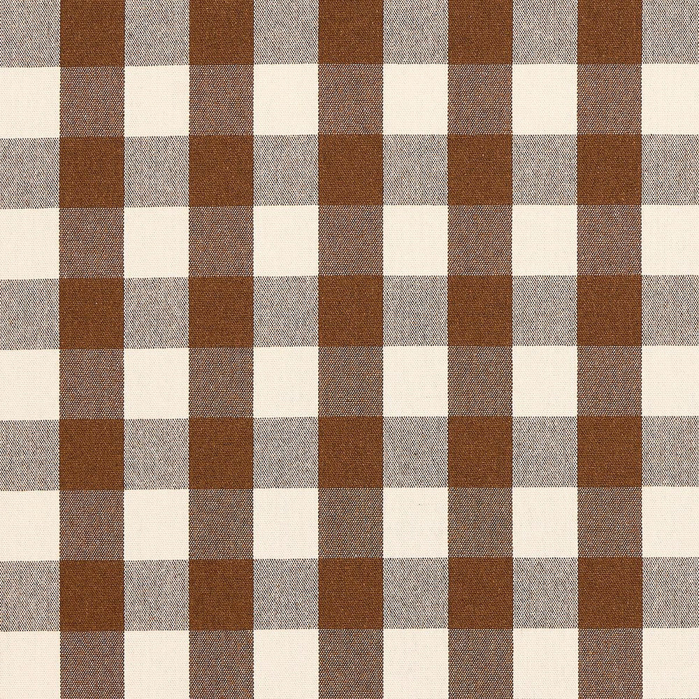 Dutton Buffalo Check Coffee 82942 by Schumacher Designer Fabric Luxe Lodge 27.5" - Swanky Fabrics -
