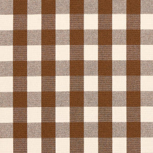 Dutton Buffalo Check Coffee 82942 by Schumacher Fabric