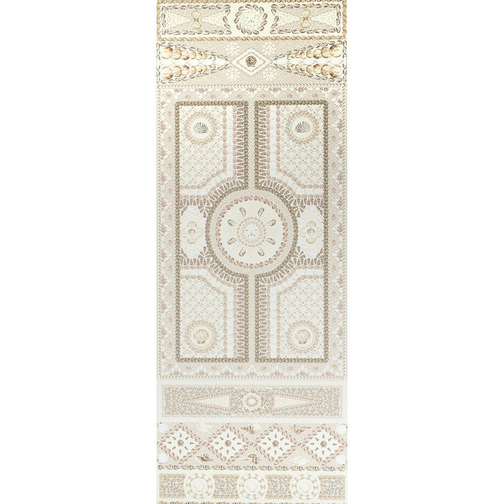 Shell Grotto Panel A Sand 5015161 by Schumacher Wallpaper Mary Mcdonald 54.0" - Fabric Carolina -