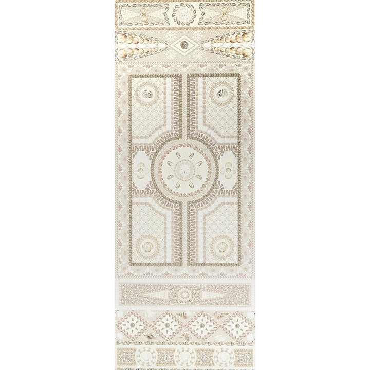 Shell Grotto Panel A Sand 5015161 by Schumacher Wallpaper Mary Mcdonald 54.0" - Fabric Carolina -