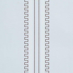 Greco Stripe Sky 5015140 by Schumacher Wallpaper