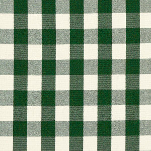 Dutton Buffalo Check Emerald 82941 by Schumacher Fabric