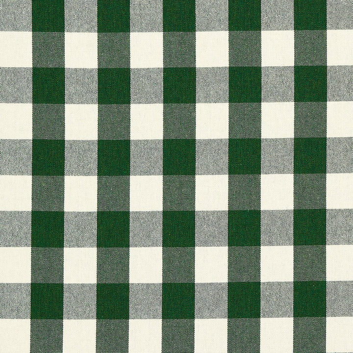 Dutton Buffalo Check Emerald 82941 by Schumacher Fabric Luxe Lodge 27.5" - Fabric Carolina -