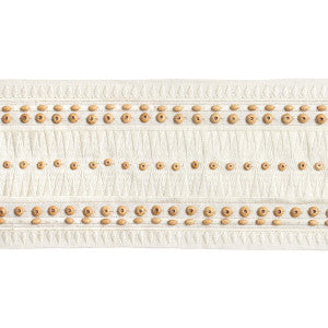 Tahiti Tape Ivory 69312 by Schumacher Trim