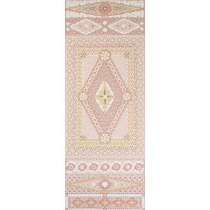Shell Grotto Panel B Coral 5015167 by Schumacher Wallpaper