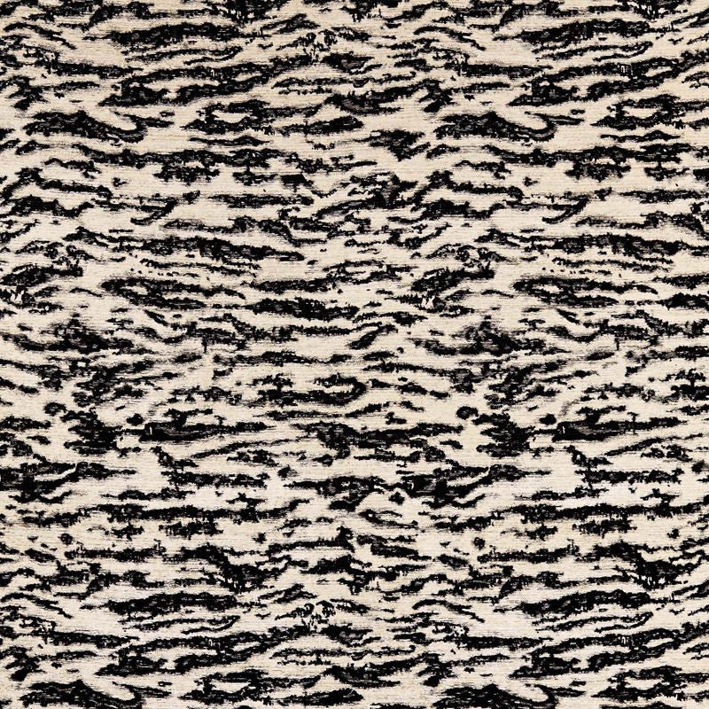 Serengeti Tigre Blanc 68901 by Schumacher Fabric 125TH-ANNIVERSARY 72% Viscose, 28% Polyester Wyzenbeek 15,000 Horizontal: 25.625 and Vertical: 37 53.25 - Fabric Carolina -