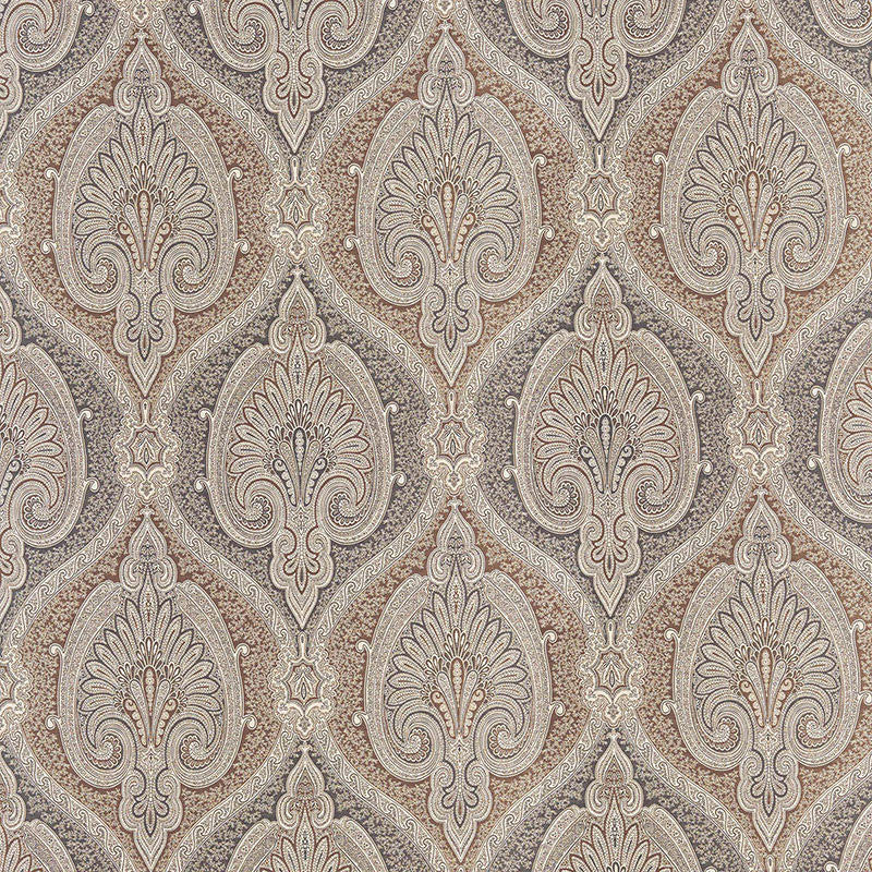 Odalisque Tabac 68920 by Schumacher Designer Fabric 125TH ANNIVERSARY WOOL 80% POLYESTER 20% ITALY MARTINDALE 8,000 </p><p>Repeat: Horizontal: 26" (66CM) and Vertical: 39 3/4" (101CM) 52 - Swanky Fabrics -