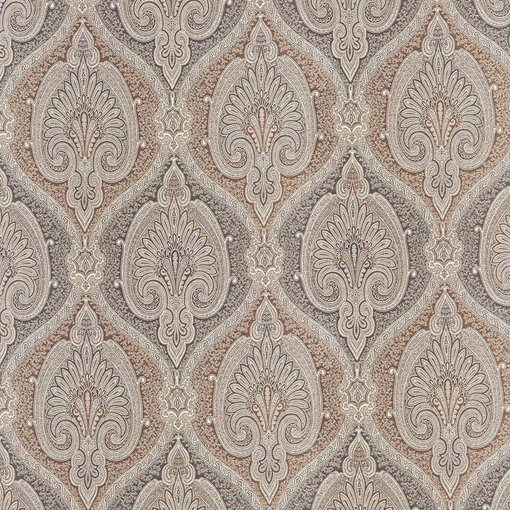 Odalisque Tabac 68920 by Schumacher Designer Fabric 125TH ANNIVERSARY WOOL 80% POLYESTER 20% ITALY MARTINDALE 8,000 </p><p>Repeat: Horizontal: 26" (66CM) and Vertical: 39 3/4" (101CM) 52 - Swanky Fabrics -
