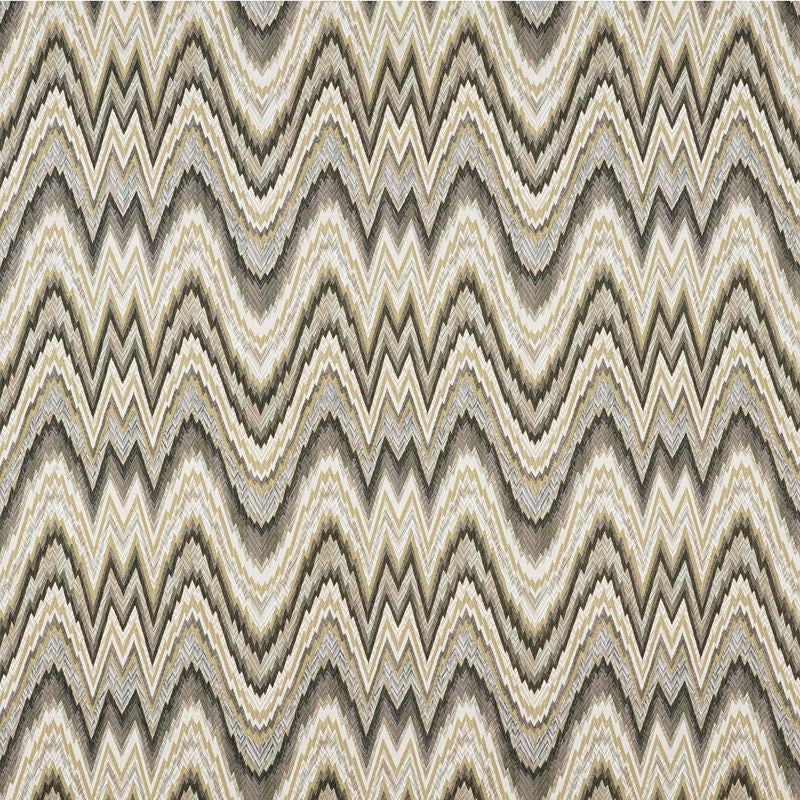 Valkyrie Flame Stitch Shale 68941 by Schumacher Fabric 125TH-ANNIVERSARY 100% Cotton Wyzenbeek 12,000 Horizontal: 13.5 and Vertical: 12.25 54 - Fabric Carolina -