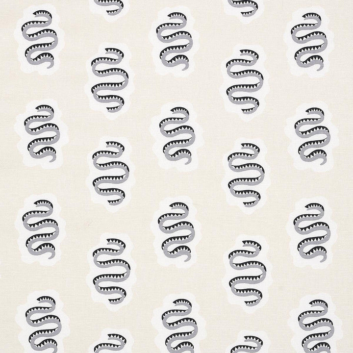 Elsa Sandstone 180861 by Schumacher Designer Fabric Regine 12.25" - Swanky Fabrics -