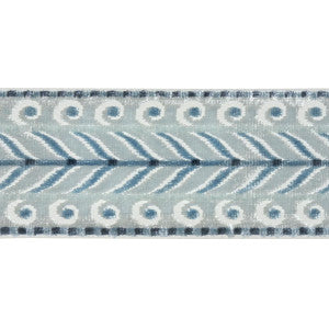 Marion Velvet Tape Sky 77623 by Schumacher Trim