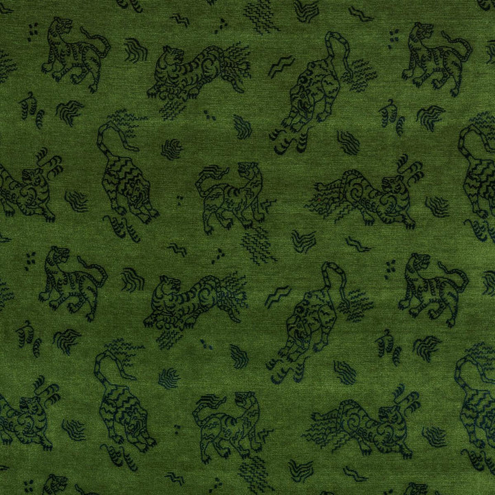 Kinabalu Velvet Emerald 82171 by Schumacher Fabric Cut & Patterned Velvets 13.5" - Fabric Carolina -