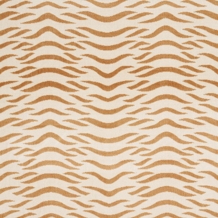 Sabi Tiger Velvet Camel 82951 by Schumacher Fabric Cut & Patterned Velvets 13.62" - Fabric Carolina -