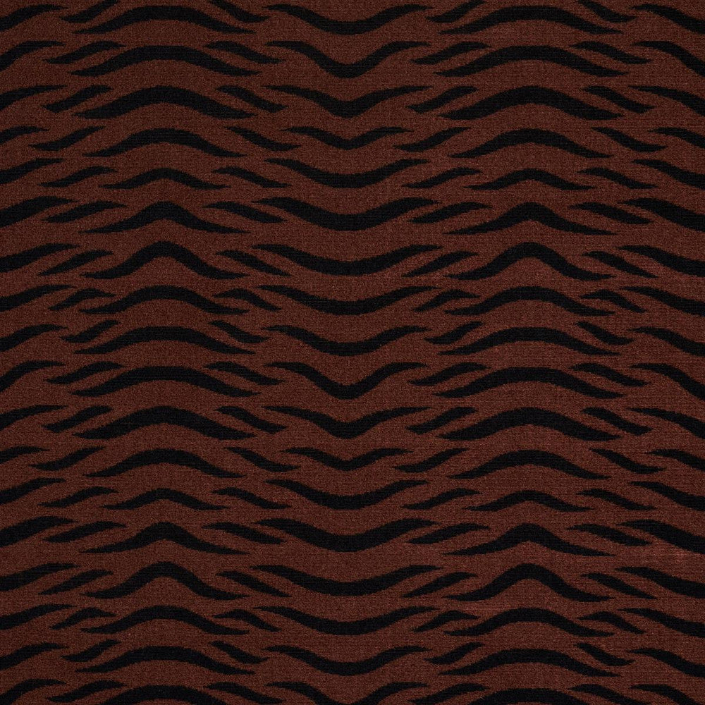 Sabi Tiger Velvet Java 82950 by Schumacher Fabric Cut & Patterned Velvets 13.62" - Fabric Carolina -