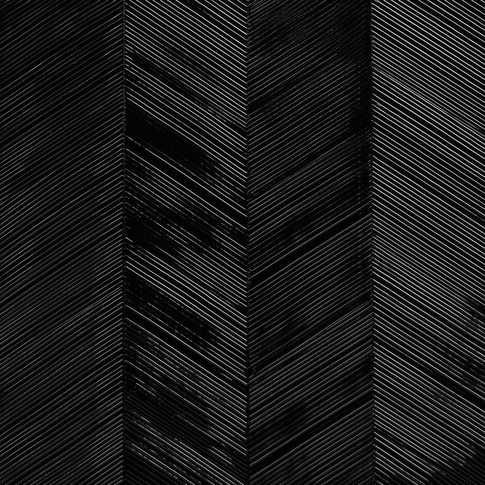 Chevron Texture Onyx 5005655 by Schumacher Wallpaper Textured Wallcoverings & Printed Grasscloths 13.5" - Fabric Carolina -