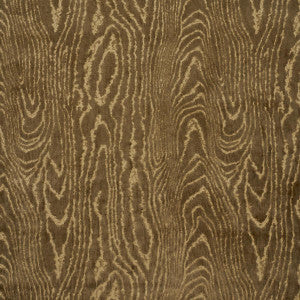 Marisa Moire Velvet Camel 82750 by Schumacher Fabric