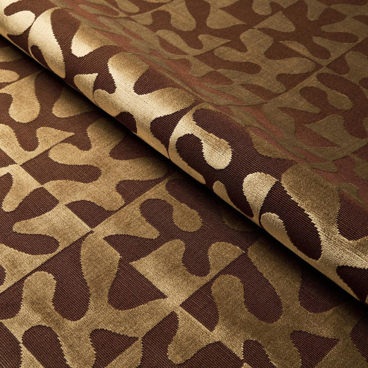 Modern Dance Velvet Gold 82990 by Schumacher Fabric Cut & Patterned Velvets 26.62" - Fabric Carolina -