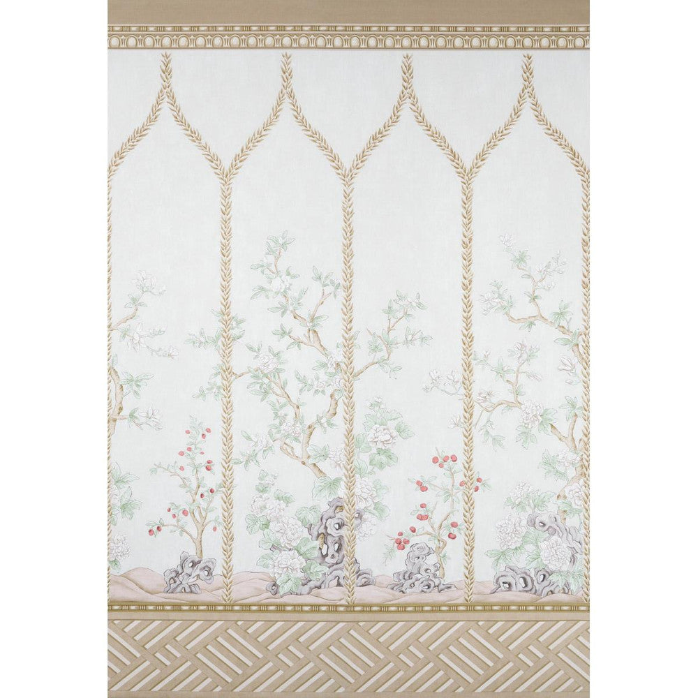 Victoria Stone 5015401 by Schumacher Wallpaper Panels 100.0" - Fabric Carolina -