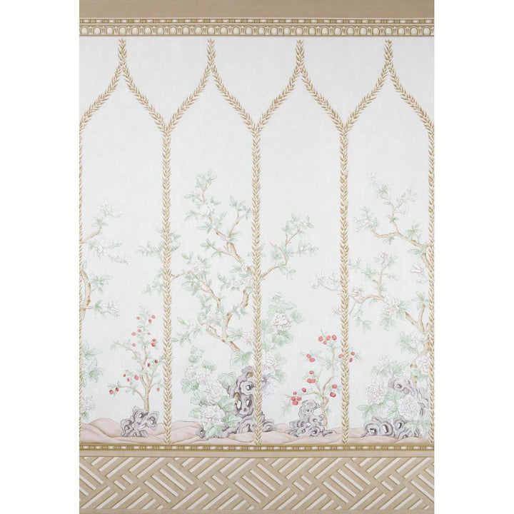Victoria Stone 5015401 by Schumacher Wallpaper Panels 100.0" - Fabric Carolina -
