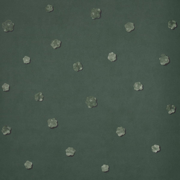 Heavenly Bodies Deep Green 5015272 by Schumacher Designer Wallpaper Backdrop 27.0" - Swanky Fabrics -