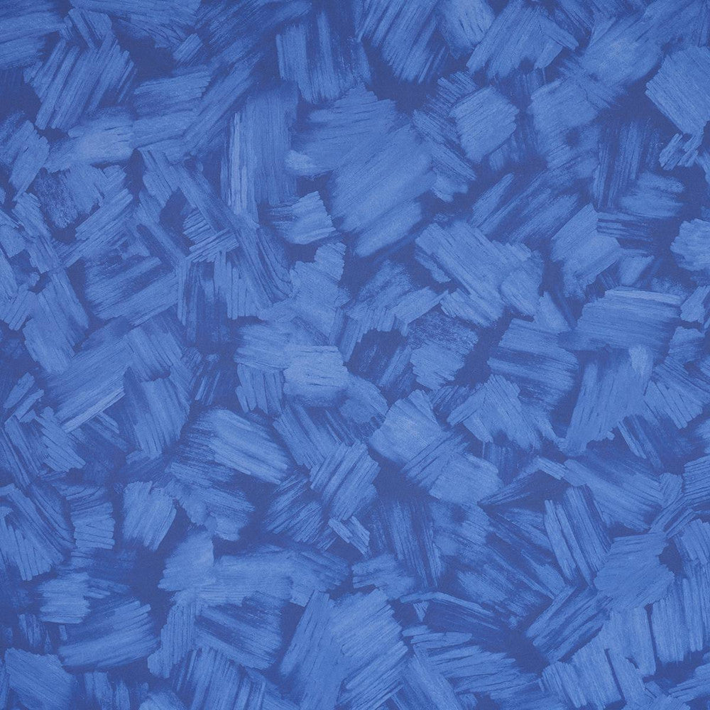 Atmos Bright Blue 5015280 by Schumacher Wallpaper Backdrop 54.0" - Fabric Carolina -