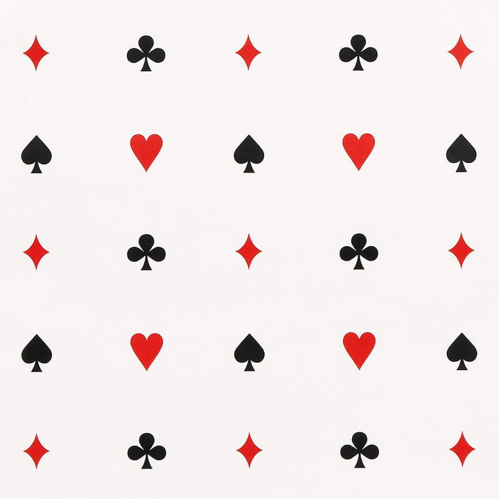Le Joueur Rouge Et Noir 5014800 by Schumacher Designer Wallpaper Regine 5.38" - Swanky Fabrics -