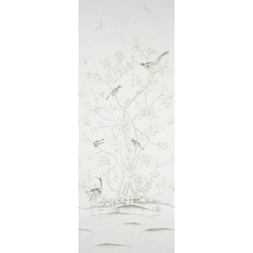 Chinois Palais Panel Neutral 5007122 by Schumacher Wallpaper Panels 51.75" - Fabric Carolina -